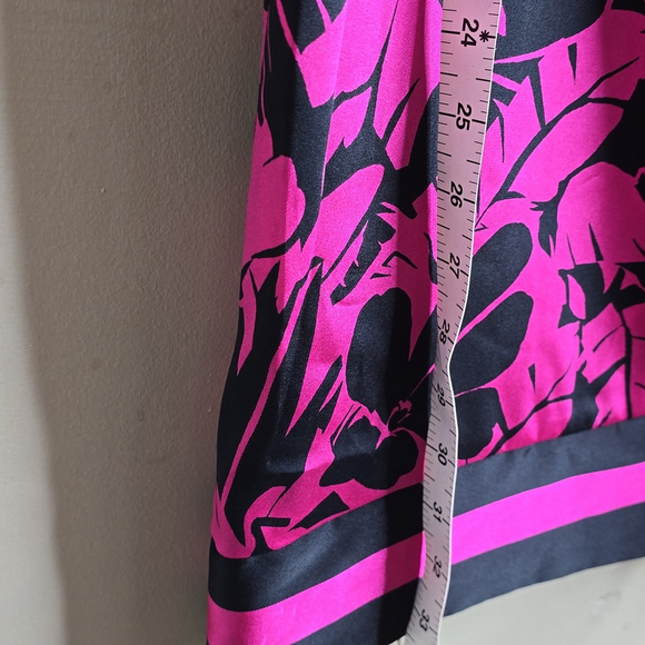 MICHEAL Micheal Kors Palm Print Faux Wrap Midi Skirt 12 - Picture 10 of 13